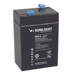 SUNLIGHT 6Volt - 4.5 Ah