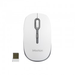 MT-R547 2.4G Wireless Mouse / White+Gray