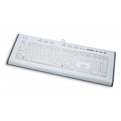 Manhattan Keyboard MULTIMEDIA ΜΕ USB Hub 2-θυρών