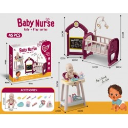 Πλήρες σετ φροντίδας μωρού με κούκλα - HL-20 - 151228