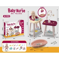 Πλήρες σετ φροντίδας μωρού με κούκλα - HL-19 - 151112