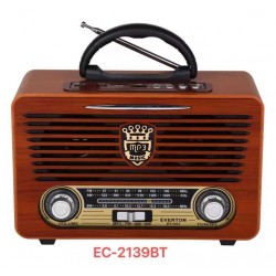 Επαναφορτιζόμενο ραδιόφωνο - EC2139BT - Everton - 121398