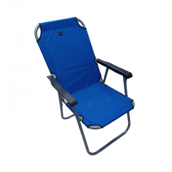 Πτυσσόμενη καρέκλα camping - 1257 - 100045 - Blue