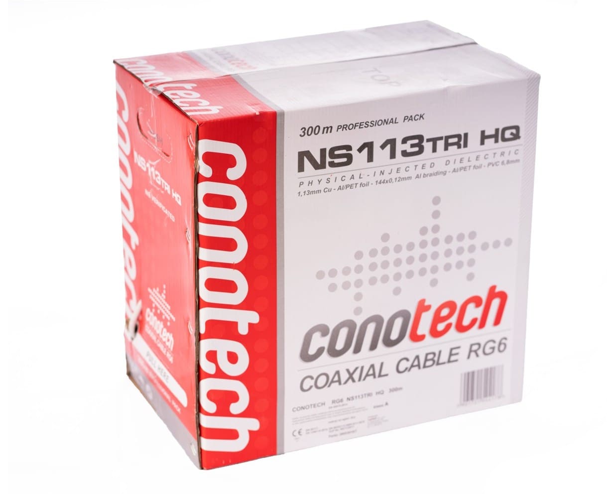Conotech Στροφείο RF NS113TRI HQ 300m PULBOX
